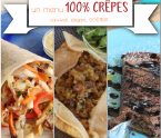 un menu 100% crêpes