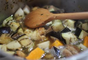 coq aux légumes martinique