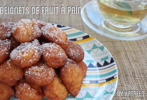 beignets de fruit à pain doux