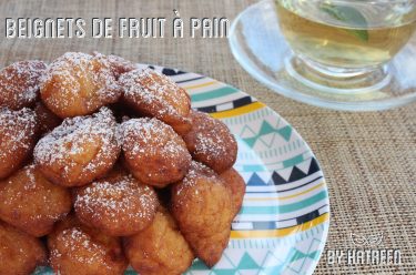 beignets de fruit à pain doux