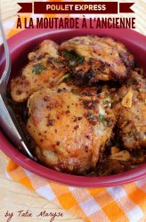 poulet à la moutarde créole recettes avec peu d'ingrédients