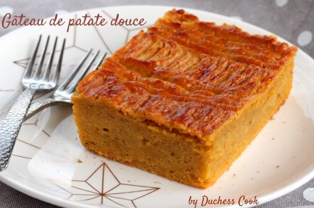 gâteau patate douce légumes antillais