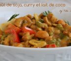 curry de soja au lait de coco