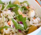 Salade au crabe