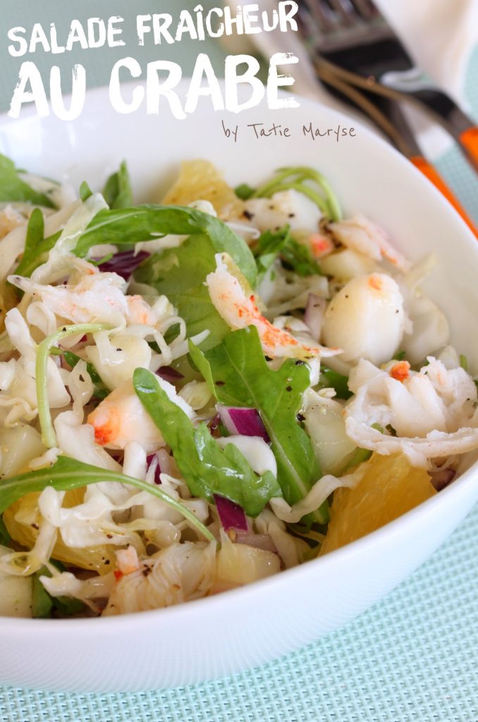 Salade au crabe