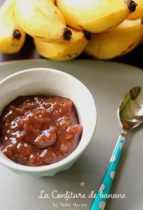 Confiture de banane TOPPING de CRÊPES