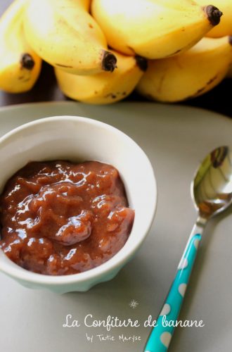 Confiture de banane TOPPING de CRÊPES