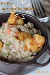 Risotto crevettes épicées