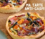 tarte aux fanes de radis