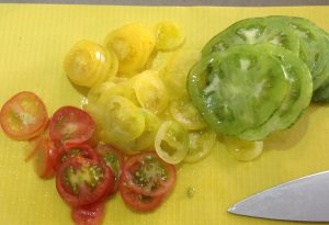 Carpaccio de tomates