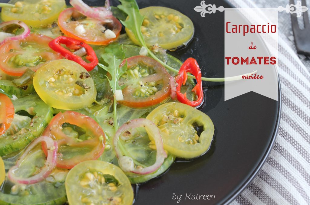 carpaccio de tomates