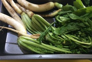 Tarte aux fanes de légumes