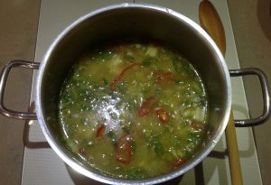 soupe à l'oignon antillaise