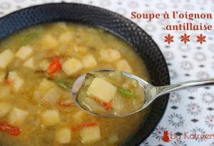 soupe à l'oignon antillaise