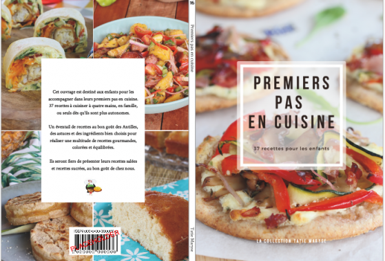 Livre Tatie Maryse premiers pas en cuisine