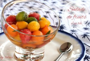 salade de fruits à l’anis