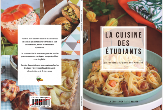 Livre Tatie Maryse cuisine des étudiants