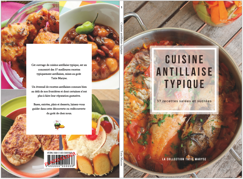 Livre Tatie Maryse cuisine antillaise typique