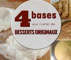 4 bases de desserts originaux antillais