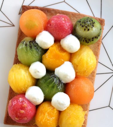Recette du SABLE TUTTI-FRUTTI, by Katreen