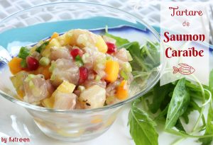 tartare saumon caraïbe