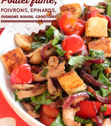 Recette de la SALADE tiède au POULET, by Tatie Maryse