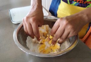 Crumble farine de manioc