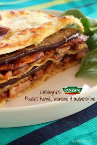 Lasagnes panzani au poulet fumé