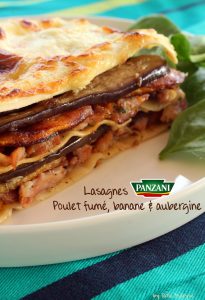 Lasagnes panzani au poulet fumé