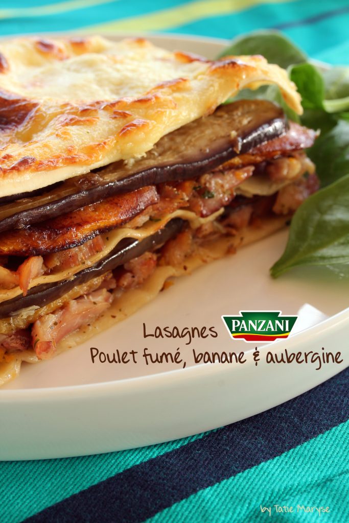 Lasagnes panzani au poulet fumé