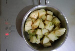 Recette Crumble pomme melon