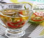 vinaigrette piment végétarien