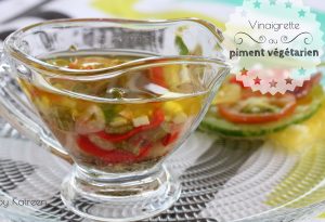 vinaigrette piment végétarien