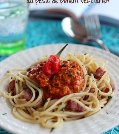 Recette des Spaghetti Panzani à la sauce piment doux