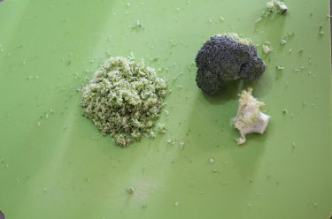 découpe brocoli râpé semoule