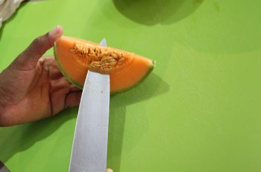 découpe fruit melon