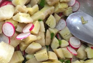 salade tinain morue martinique