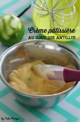 crème pâtissière arômes de la pâtisserie antillaise