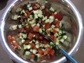 poisson roulé aux légumes