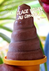 glace vegan chocolat