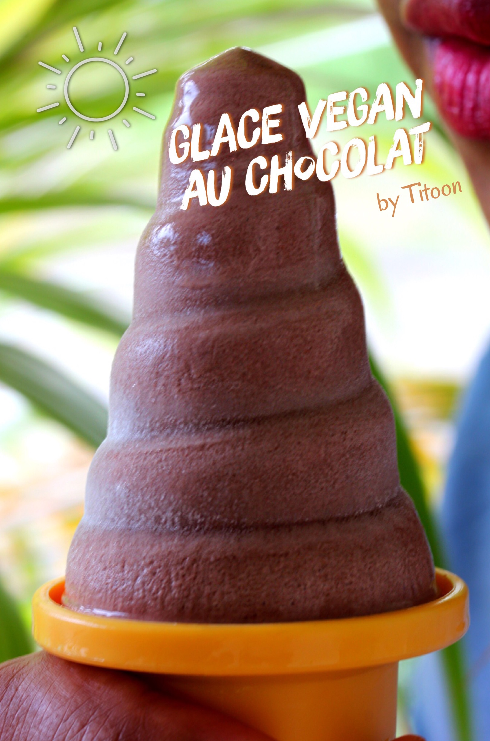 glace vegan chocolat