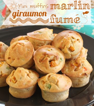 Recette des MUFFINS au MARLIN FUME et au giraumon, by Katreen