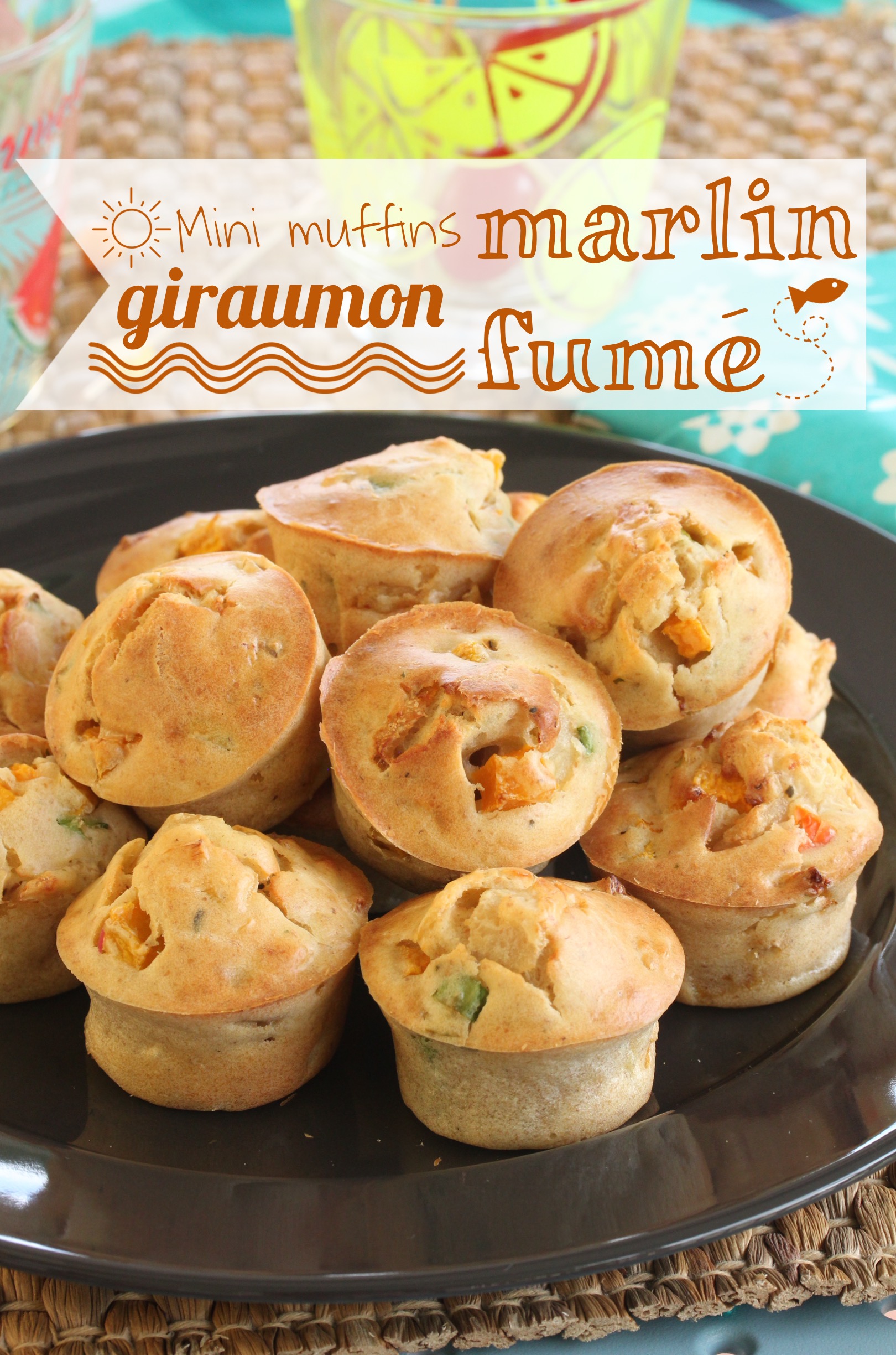 muffin marlin fumé giraumon