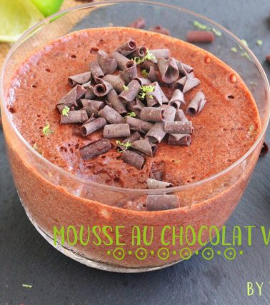 Recette de la MOUSSE au CHOCOLAT vegan (sans oeuf, ni lait), by Titoon
