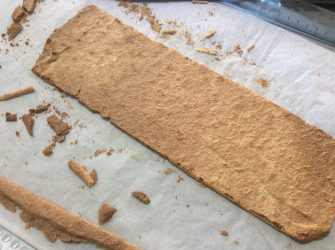 dacquoise pour bûche chocolat