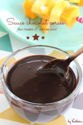 sauce chocolat corsée