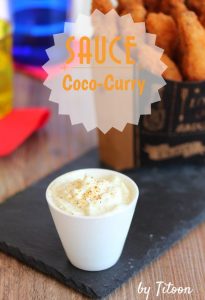 recette de la sauce coco curry Antilles