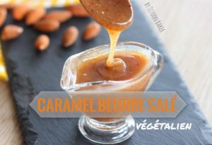 recette du caramel beurre salé végétalien Martinique TOPPING de CRÊPES