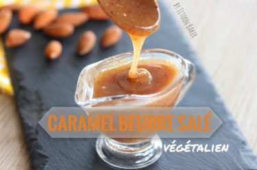 recette du caramel beurre salé végétalien Martinique TOPPING de CRÊPES