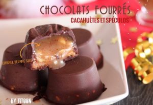 recette des chocolat fourrés cacahuète antillais